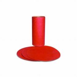 PSA RED ABRASIVE DISCS 5" P150 1